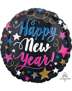 18C HAPPY NEW YEAR PINK & BLUE (D) sale
