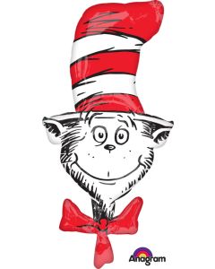 LRG SHP DR. SEUSS CAT IN THE HAT 42" (PKG)(D)