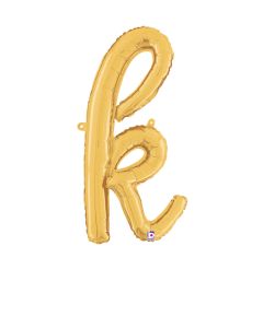 MIN SHP LETTER SCRIPT K GOLD MEGALOON JR.(VALVED)(24")(PKG)
