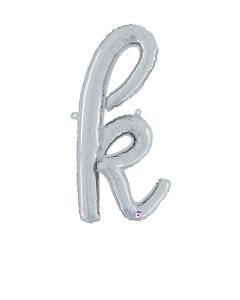 MIN SHP LETTER SCRIPT K SILVER MEGALOON JR.(VALVED)(24")(PKG
