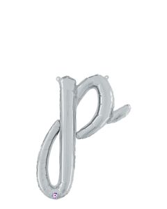 MIN SHP LETTER SCRIPT P SILVER MEGALOON JR.(VALVED)(24")(PKG