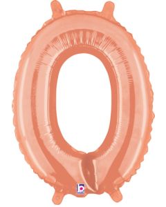 MIN SHP NUMBER 0 ROSE GOLD MEGALOON JR.(VALVED)(14")(PKG)