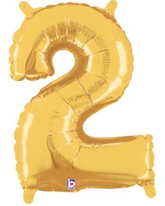 MIN SHP NUMBER 2 GOLD MEGALOON JR.(VALVED)(14")(PKG)