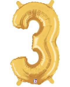 MIN SHP NUMBER 3 GOLD MEGALOON JR.(VALVED)(14")(PKG)