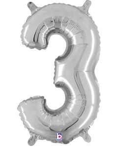 MIN SHP NUMBER 3 SILVER MEGALOON JR. (VALVED)(14")