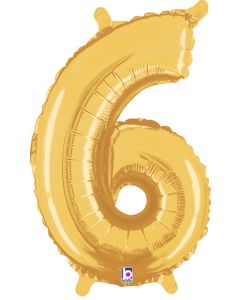MIN SHP NUMBER 6 GOLD MEGALOON JR.(VALVED)(14")(PKG)