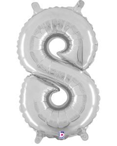 MIN SHP NUMBER 8 SILVER MEGALOON JR. (VALVED) (14")