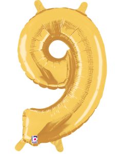MIN SHP NUMBER 9 GOLD MEGALOON JR.(VALVED)(14")(PKG)