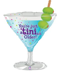 LRG SHP HB TINI BIT OLDER BIRTHDAY 35" (PKG)