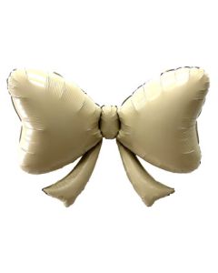 LRG SHP BOW CREAM 40" (PKG)