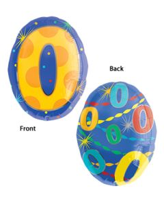 18SHP NUMBER "0" CONFETTI DOTS (PKG)(D) sale