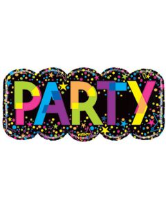 LRG SHP MIGHTY BRIGHT COLORFUL PARTY 38" (PKG)(D) sale