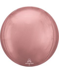 ORBZ ROSE GOLD 16" (POLYBAG)(SOLD IN 3'S)