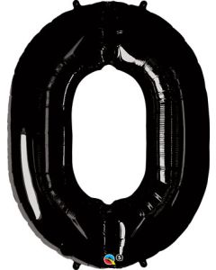 LRG SHP NUMBER 0 BLACK QUALATEX 39" (PKG)(D) sale