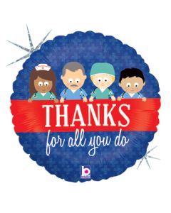 18C THANKS FOR ALL YOU DO MEDICAL (HOLOGRAPHIC)(D) sale