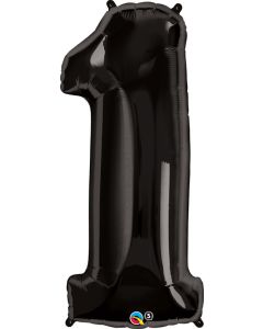LRG SHP NUMBER 1 BLACK QUALATEX 38" (PKG)(D) sale