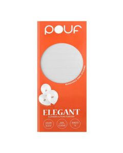 POUF STICKERS ELEGANT NUMBERS WHITE