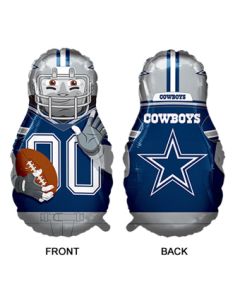 FOOTBALL LRG SHP DALLAS COWBOYS PLAYER 39" (PKG)(D) sale