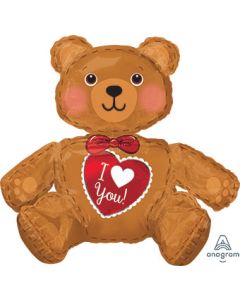 LRG SHP SITTING ILU BEAR CONSUMER INFLATE 28" (PKG)(D) sale