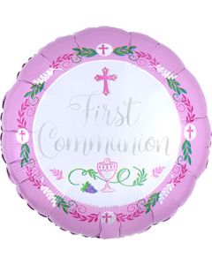 18C FIRST COMMUNION PINK (PKG)(D) sale