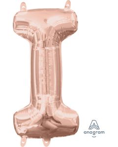 MIN SHP LETTER I ROSE GOLD CONSUMER INFLATED(PKG)(D) sale
