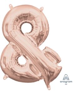 MIN SHP SYMBOL AMPERSAND (&) ROSE GOLD CI (PKG)(D) sale