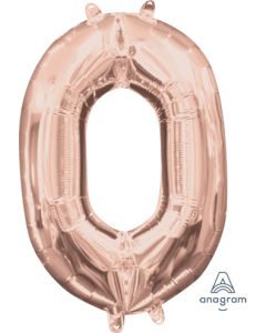 MIN SHP NUMBER 0 ROSE GOLD CONSUMER INFLATED(PKG)(D) sale