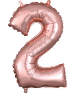 MIN SHP NUMBER 2 ROSE GOLD ANAGRAM CONSUMER INFLATED(PKG)(D)