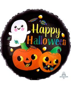 18C HAPPY HALLOWEEN GHOST & PUMPKINS (PKG)(D) sale