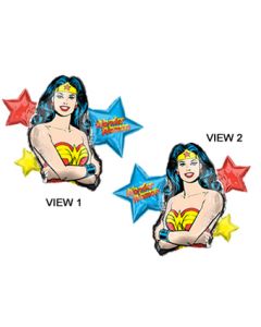 LRG SHP WONDER WOMAN 33" (PKG)(D) sale