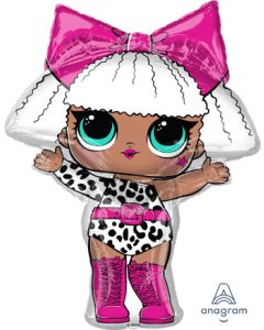 LRG SHP LOL SURPRISE DIVA 34" (PKG)