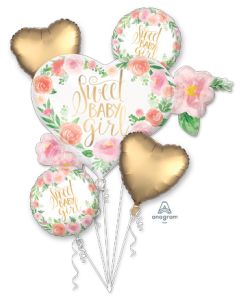 BOUQUET FLORAL SWEET BABY GIRL (PKG)(D)