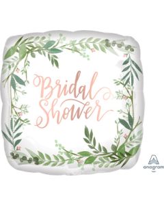 18SQ LOVE & LEAVES BRIDAL SHOWER SATIN LUXE (PKG)