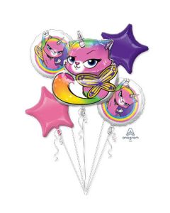 BOUQUET RAINBOW BUTTERFLY UNICORN KITTY (PKG)(D) sale