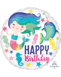 18C HB COLORFUL MERMAID OCEAN FUN