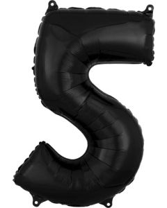 LRG SHP NUMBER MID-SIZE 5 BLACK ANAGRAM 26" (PKG)(D)