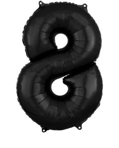 LRG SHP NUMBER MID-SIZE 8 BLACK ANAGRAM 26" (PKG)(D)