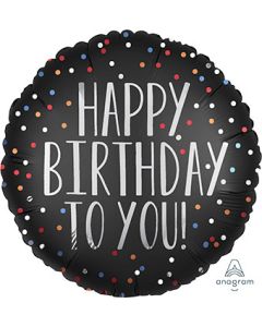 18C HB TO YOU SATIN CONFETTI DOTS (PKG)