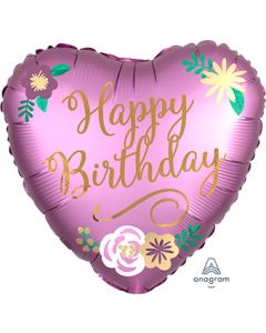 18H HB SATIN FLOWERS