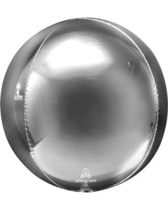 ORBZ JUMBO SILVER 21" (POLYBAG)(SOLD IN 3'S)