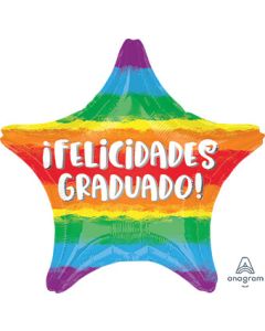 19S WATERCOLOR FELICIDADES GRADUADO (D) sale