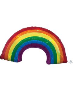 LRG SHP IRIDESCENT RAINBOW (HOLO) 34" (PKG)