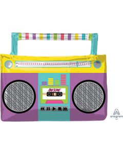 LRG SHP RADIO BOOM BOX 27" (PKG)(D)