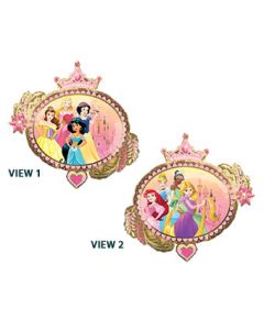 LRG SHP PRINCESSES MIRROR CLUSTER 34" (PKG)