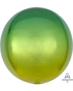 ORBZ OMBRE YELLOW & GREEN 16" (PKG)