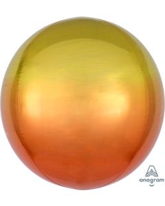 ORBZ OMBRE YELLOW & ORANGE 16" (PKG)