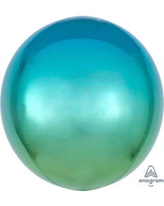 ORBZ OMBRE BLUE & GREEN 16" (PKG)