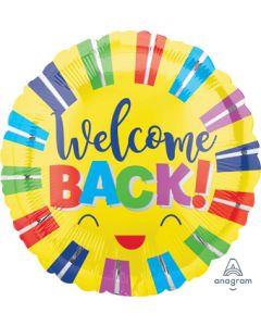18C WELCOME BACK COLORFUL STRIPES (PKG)