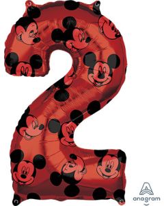 LRG SHP NUMBER 2 MICKEY MOUSE FOREVER 26" (PKG)(D) sale