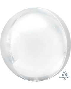 ORBZ WHITE 16" (POLYBAG)(SOLD IN 3'S)